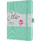 sigel Notizbuch Jolie Feel, Textil, DIN A5, liniert, mint