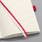 sigel Notizbuch Conceptum, DIN A5, liniert, rot