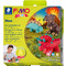 FIMO kids Modellier-Set Form & Play "Dino", Level 2