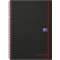 Oxford Spiralbuch Office "Black n' Red", DIN A4, liniert, PP