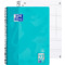 Oxford Collegeblock Touch, A4+, liniert, 80 Blatt, aqua