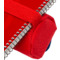 Oxford Schlamper-Rolle, Polyester, rund, gro, rot