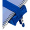 Oxford Schlamper-Etui, Polyester, rechteckig, klein, blau