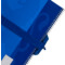 Oxford Schlamper-Etui, Polyester, rechteckig, klein, blau