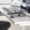 Fellowes Tastatur-Handgelenkauflage Premium Gel, graphit