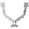 Fellowes Doppel-Monitorarm-Set Eppa, silber