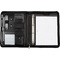 Alassio Tablet-PC Organizer A4 TRENTO, Lederimitat, schwarz