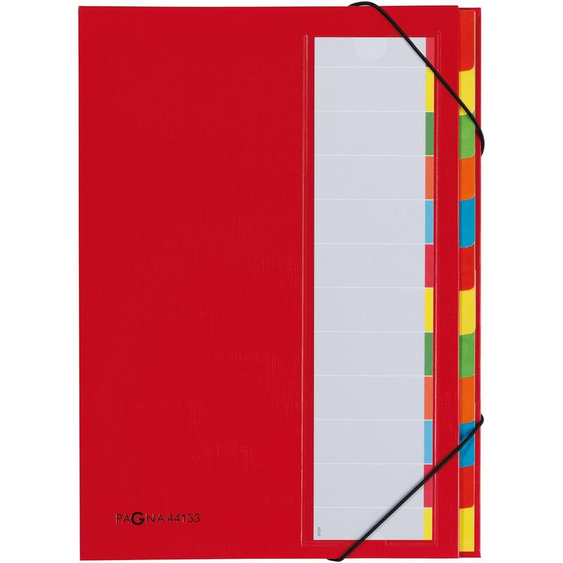 PAGNA Ordnungsmappe DESKORGANIZER Color DIN A4 12 Fächer schwarz PAGNA Ordnungsmappe DESKORGANIZER Color DIN A4 12 Fächer schwarz