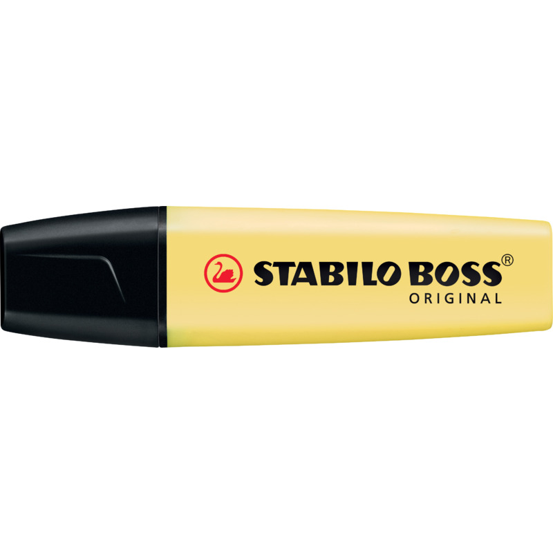 STABILO Surligneur BOSS ORIGINAL Pastel, jaune pastel 70/144 bei   günstig kaufen