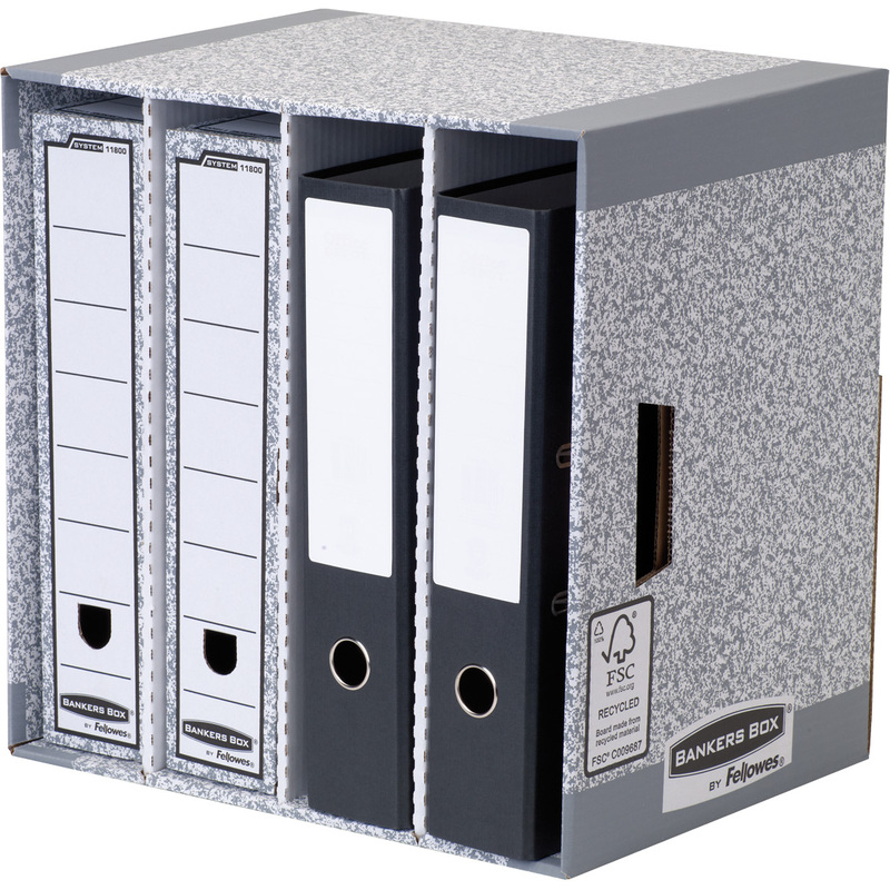 Fellowes Bankers Box System Schreibtisch Organizer Grau 01840eu