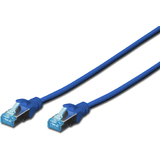 DIGITUS patchkabel Kat. 5e, SF/UTP, 0,5 m, blau