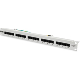 DIGITUS 19" isdn Patch panel Kat. 3, 25 x RJ45, 1 HE