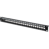 DIGITUS 19" modulares Patch panel fr keystone Module