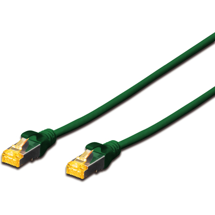 DIGITUS Patchkabel, Kat. 6A, S/FTP, 10,0 m, grün