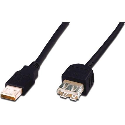 DIGITUS USB 2.0 Verlängerungskabel, 3,0 m