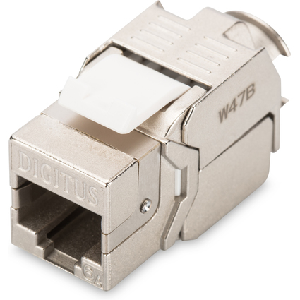 DIGITUS Keystone Modul, Kat. 6A, geschirmt, grau