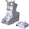 DIGITUS Keystone Modul Kat. 6A, geschirmt, grau