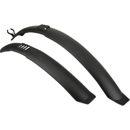 FISCHER Fahrrad-Spritzschutz-Set 24"-26" (60,96 - 66,04 cm)