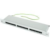 Telegärtner 19" patch Panel, Kat. 5e, 24 x RJ45, geschirmt