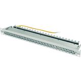 Telegärtner 19" patch Panel, k Class EA(tief), 24 x RJ45