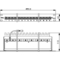 Telegärtner 19" Patch Panel, Kat.6A (tief), 24xRJ45, schwarz