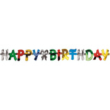 PAPSTAR girlanden-kette "Happy Birthday"