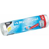 STARPAK Mlleimerbeutel HDPE, 35 Liter, transparent