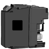 Kores tinte G1525BK ersetzt brother LC-123BK, schwarz