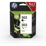 hp multipack hp 303 (3YM92AE) fr hp, schwarz/farbig