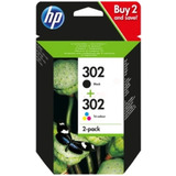 hp multipack hp 302 (X4D37AE) fr hp, schwarz/farbig