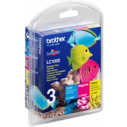 brother Tinte für brother DCP-130C/MFC-240C, Rainbow-Set