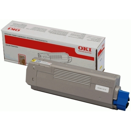 OKI Toner fr OKI C610/N/DN/DTN, gelb