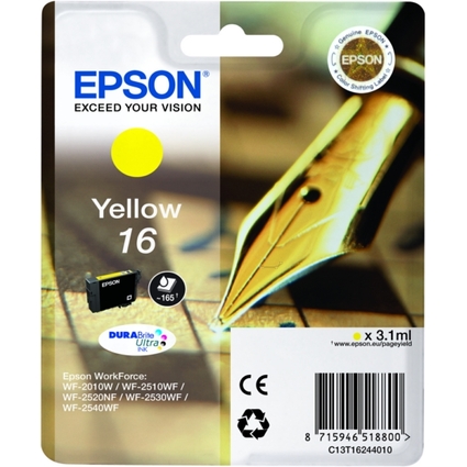 EPSON Tinte N.16 für EPSON WorkForce 2010/2510, gelb