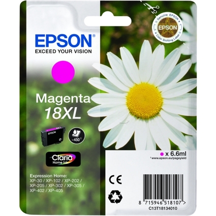 EPSON Tinte fr EPSON Expression XP-30/XP102, magenta, XL