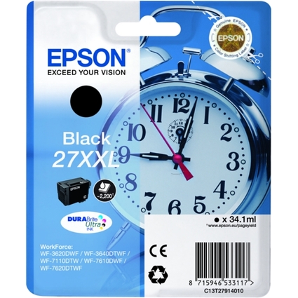 EPSON Tinte fr EPSON Workforce 3620DWF, schwarz HC