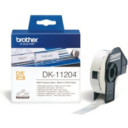 brother DK-11204 Vielzweck-Etiketten, 17 x 54 mm