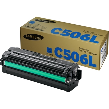 SAMSUNG Toner fr SAMSUNG CLP680ND/CLX6260, cyan HC