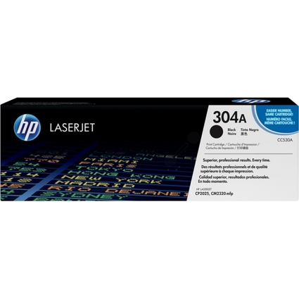 hp Toner hp 304A fr hp Color LaserJet CP2025, schwarz