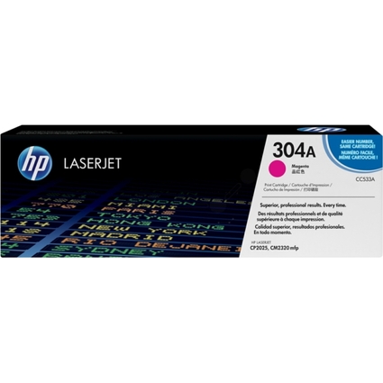 hp Toner hp 304A für hp Color LaserJet CP2025, magenta
