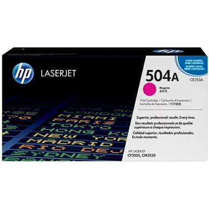 hp Toner hp 504A fr hp Color LaserJet CP3520n, magenta