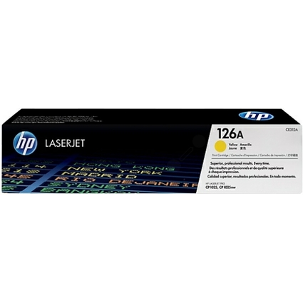 hp Toner hp 126A fr hp Color LaserJet CP1025, gelb