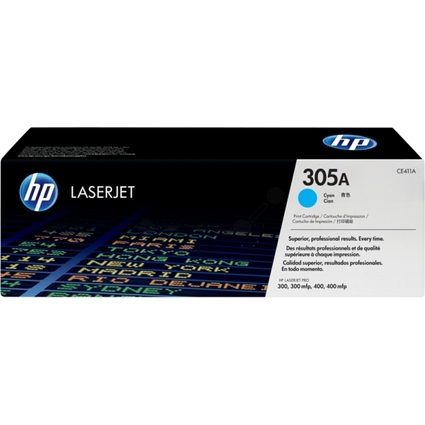 hp Toner hp 305A fr hp Color LaserJet Pro M451dn, cyan