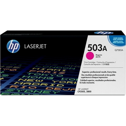 hp Toner hp 503A fr hp Color LaserJet 3800, magenta