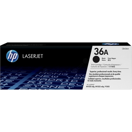 hp Toner 36A für hp LaserJet P1505/P1505N,schwarz