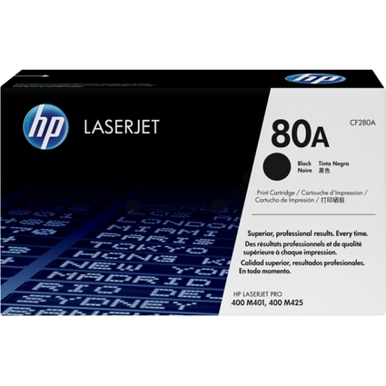 hp Toner 80A fr hp LaserJet Pro 400, schwarz