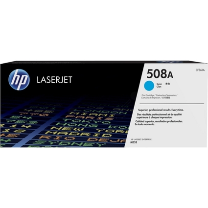 hp Toner hp 508A fr hp Color LaserJet M552dn, cyan