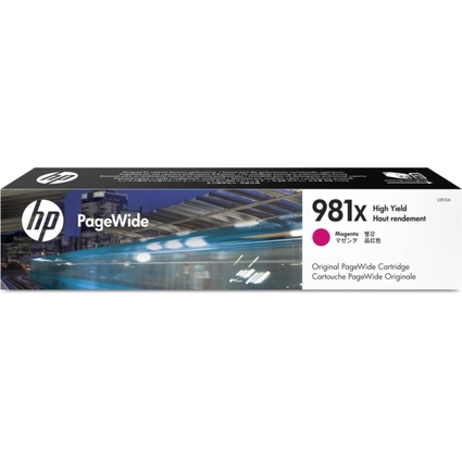 hp Tinte hp 981X fr hp PageWide Color 556dn, magenta