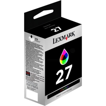 LEXMARK Tinte Nr.27 (010N0227E) fr LEXMARK, farbig