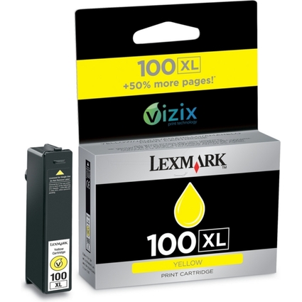 LEXMARK Tinte Nr.100XL fr LEXMARK S305, gelb