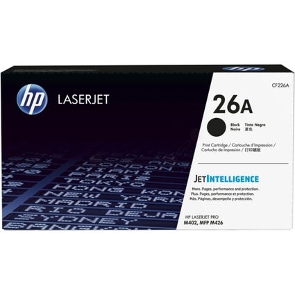 hp Toner hp 26A fr hp LaserJet Pro M402n, schwarz